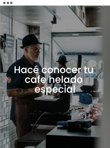 Hacé conocer tu café helado especial